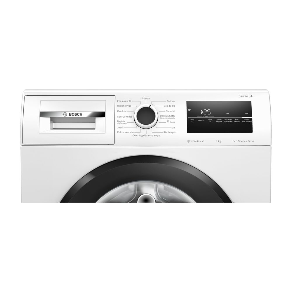 BOSCH WAN28229IT LAVATRICE, Caricamento frontale, 9 kg, 15 programmi, Profondit&agrave; 59 cm, Giri 1400 rpm, Bianco, livello rumorosit&agrave; centrifuga 72 dB(A), Classe A - PRMG GRADING ROCN - 15%, image number 5