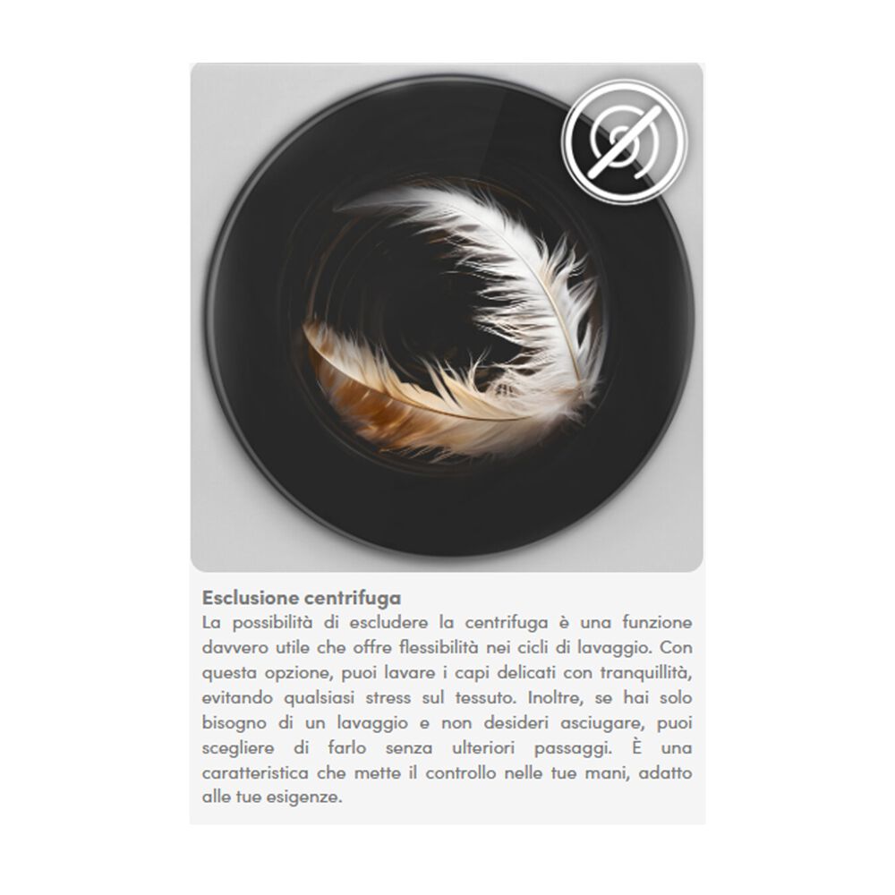 DAYA DHW812IVA3   LAVATRICE, Caricamento frontale, 8 kg, 15 programmi, Profondit&agrave; 54 cm, Giri 1200 rpm, Bianco, livello rumorosit&agrave; centrifuga 74 dB(A), Classe A  - PRMG GRADING ROAN - 5%, image number 5