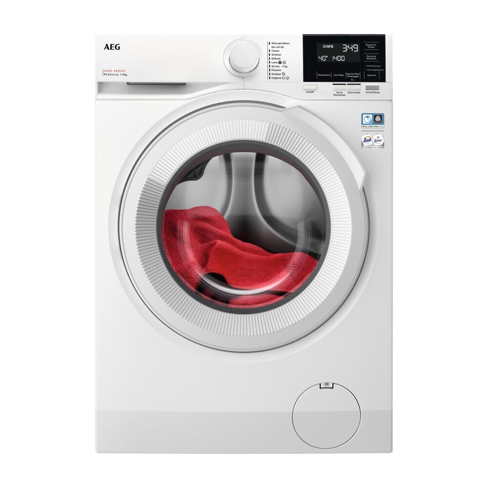LR6G94OW LAVATRICE, Caricamento frontale, 9 kg, 63,6 cm, Classe A, image number 1
