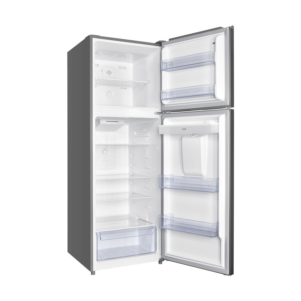 FRIGORIFERO COMBINATO DAYA DDP455DNM2XE1 , Capacit&agrave; netta totale 332 l, Rumorosit&agrave;: 39 dB(A), Dispenser acqua, 3 ripiani, Dimensioni: L 60,5 cm A 170,5 cm P 68 cm, Inox, Classe E - PRMG GRADING ROBN - 10%, image number 1
