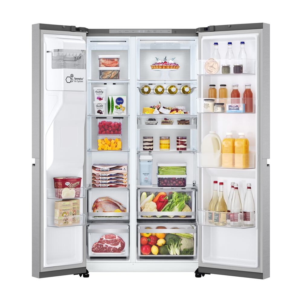 Frigorifero americano GSLE91MBAC, Sistema Multi Flow: S&igrave;; Sistema raffreddamento frigorifero: No Frost; Sistema raffreddamento congelatore: No Frost, Capacit&agrave; netta totale 628 l, Rumorosit&agrave;: 34 dB(A), LAN wireless, Dispenser acqua, Dispenser ghiaccio, Dimensioni: L 91,3 cm A 179 cm P 73,5 cm, Metal Sorbet, Classe C - PRMG GRADING ROBN - 10%, image number 12