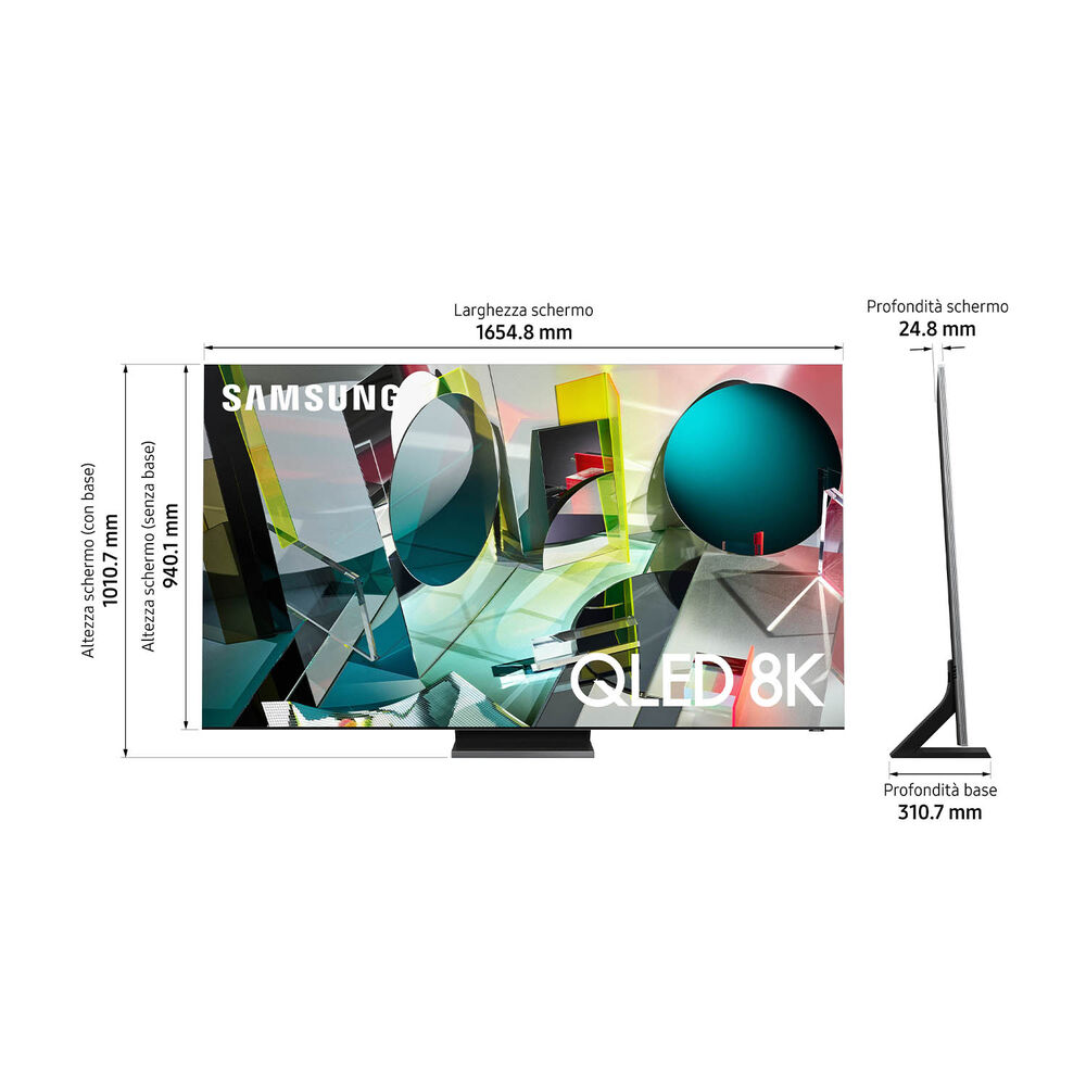 QE75Q900TSTXZT TV QLED, 75 pollici, UHD 8K, No, image number 2