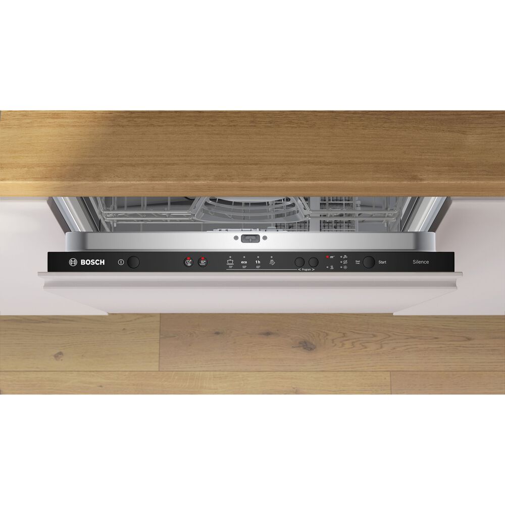 LAVASTOVIGLIE INCASSO Pannello frontale non in dotazione BOSCH SMV24AX04E, Programmi 4, Dimensioni: L 59,8 cm, A 81,5 cm, P 55 cm, Rumorosit&agrave; 48 dB(A), Consumo di acqua 9,5 l, Classe E - PRMG GRADING ROBN - 10%, image number 4