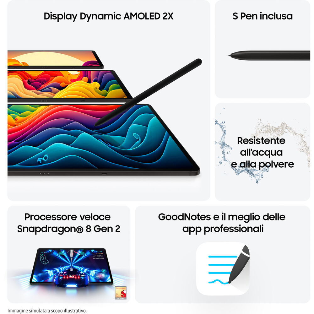 Galaxy Tab S9 8+128GB, image number 2