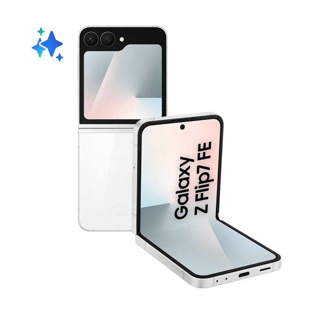 SAMSUNG Galaxy Z Flip7 FE 128GB, 128 GB, White - PRMG GRADING OOBN - 10%, image number 0