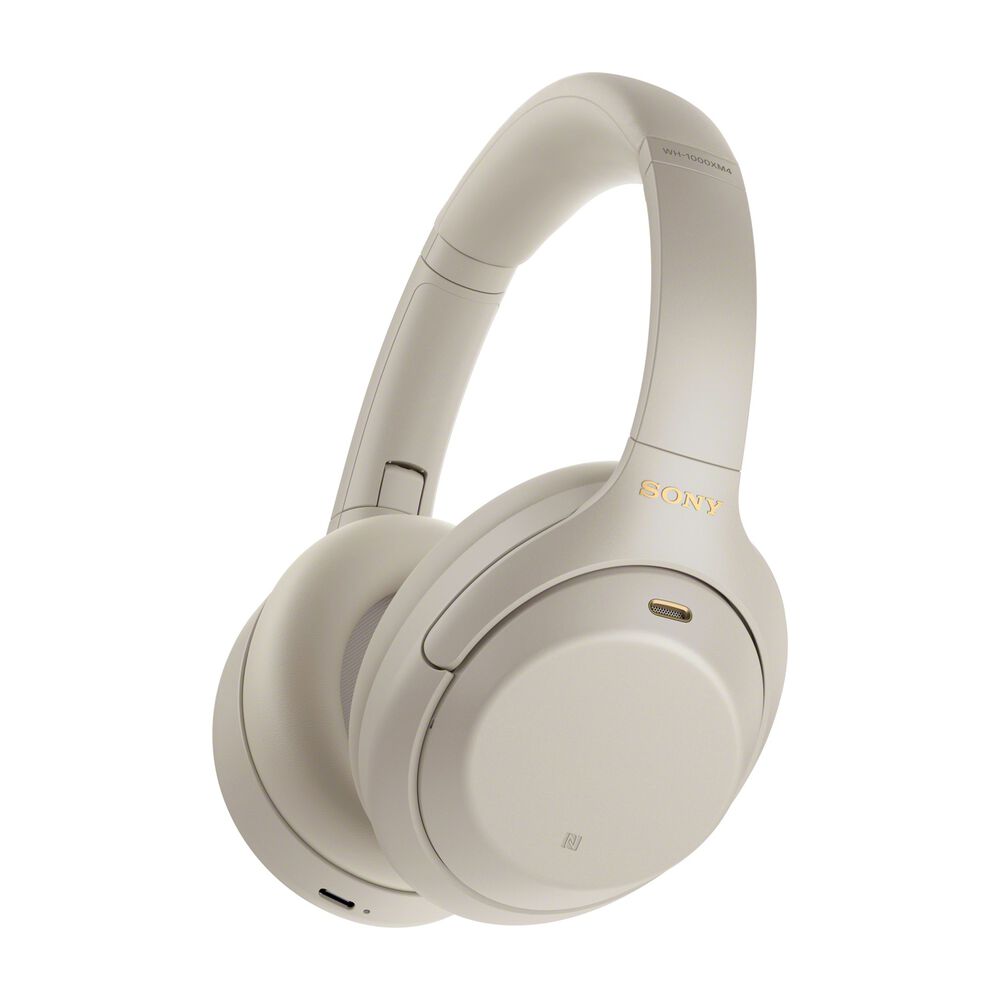 WH1000XM4S.CE7 CUFFIE WIRELESS, SILVER, image number 0