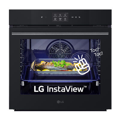 WSED7667M InstaView FORNO INCASSO Capacit&agrave; 76 l, dimensoni: L 59,2 cm-A 59,4 cm-P 56,9 cm, Black Matte, classe A++ - PRMG GRADING ROBN - 10%