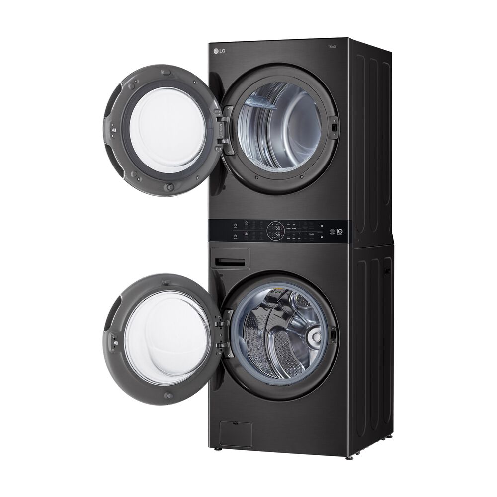 LG WT1716BBF LAVASCIUGA, Caricamento frontale, capacit&agrave; lavaggio 17 kg, capacit&agrave; asciugatura 16 kg, 6 programmi, Profondit&agrave; 77 cm, Giri 1100 rpm, Essence Black Steel, Classe E - PRMG GRADING ROBN - 10%, image number 11