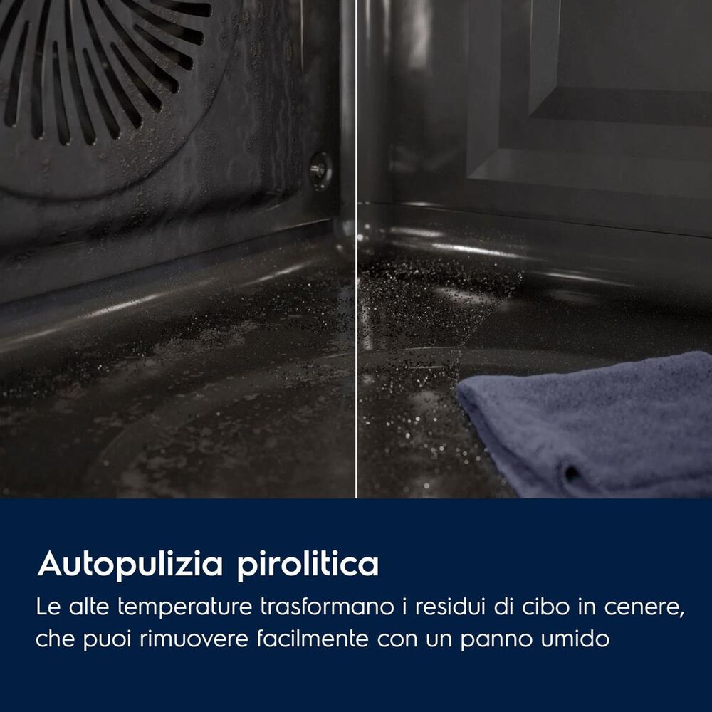 EOF4P56H FORNO INCASSO Capacit&agrave; 72 l, dimensoni: L 59,4 cm-A 58,9 cm-P 56,9 cm, nero, classe A+ - PRMG GRADING ROCN - 15%, image number 3