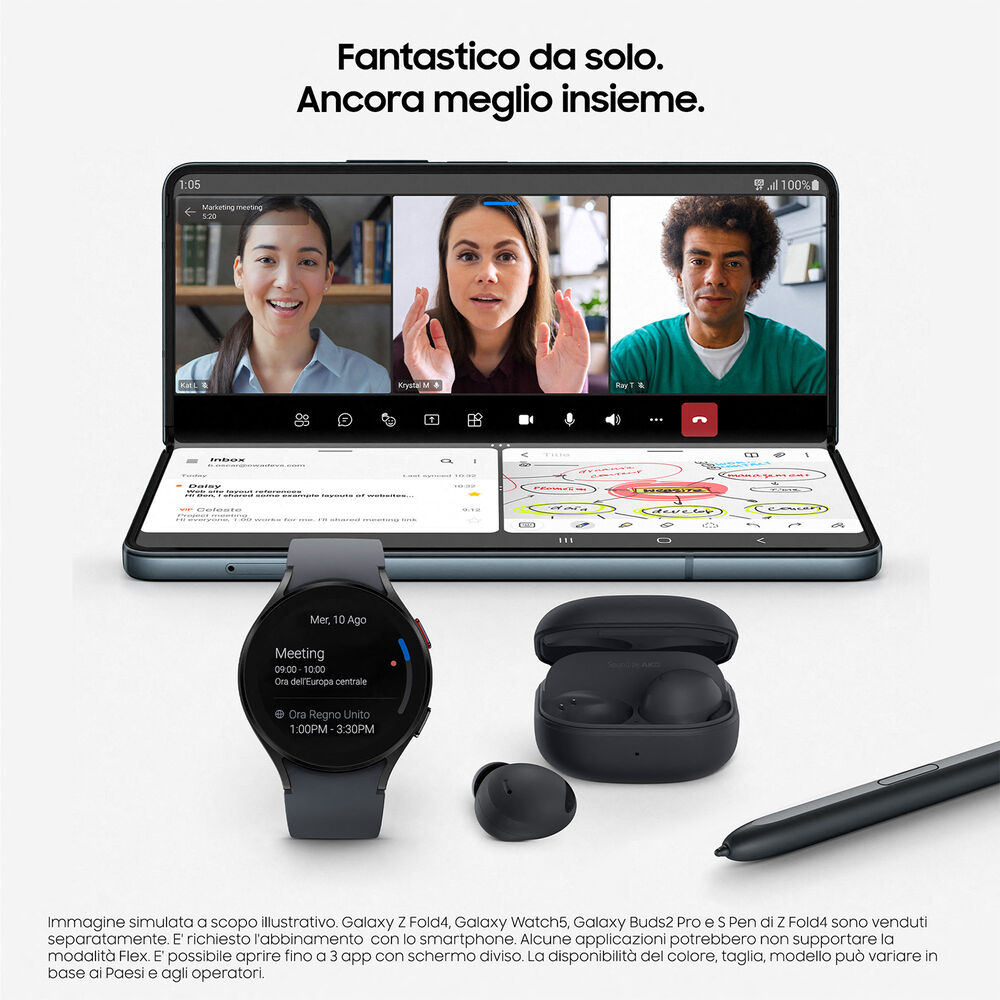 Galaxy Z Fold4, 512 GB, Phantom Black, image number 6