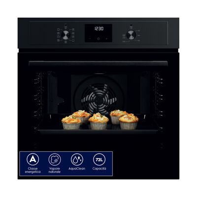 EOD3H50TH FORNO INCASSO Capacit&agrave; 72 l, dimensoni: L 59,5 cm-A 58,9 cm-P 54,8 cm, nero, classe A - PRMG GRADING ROBN - 10%