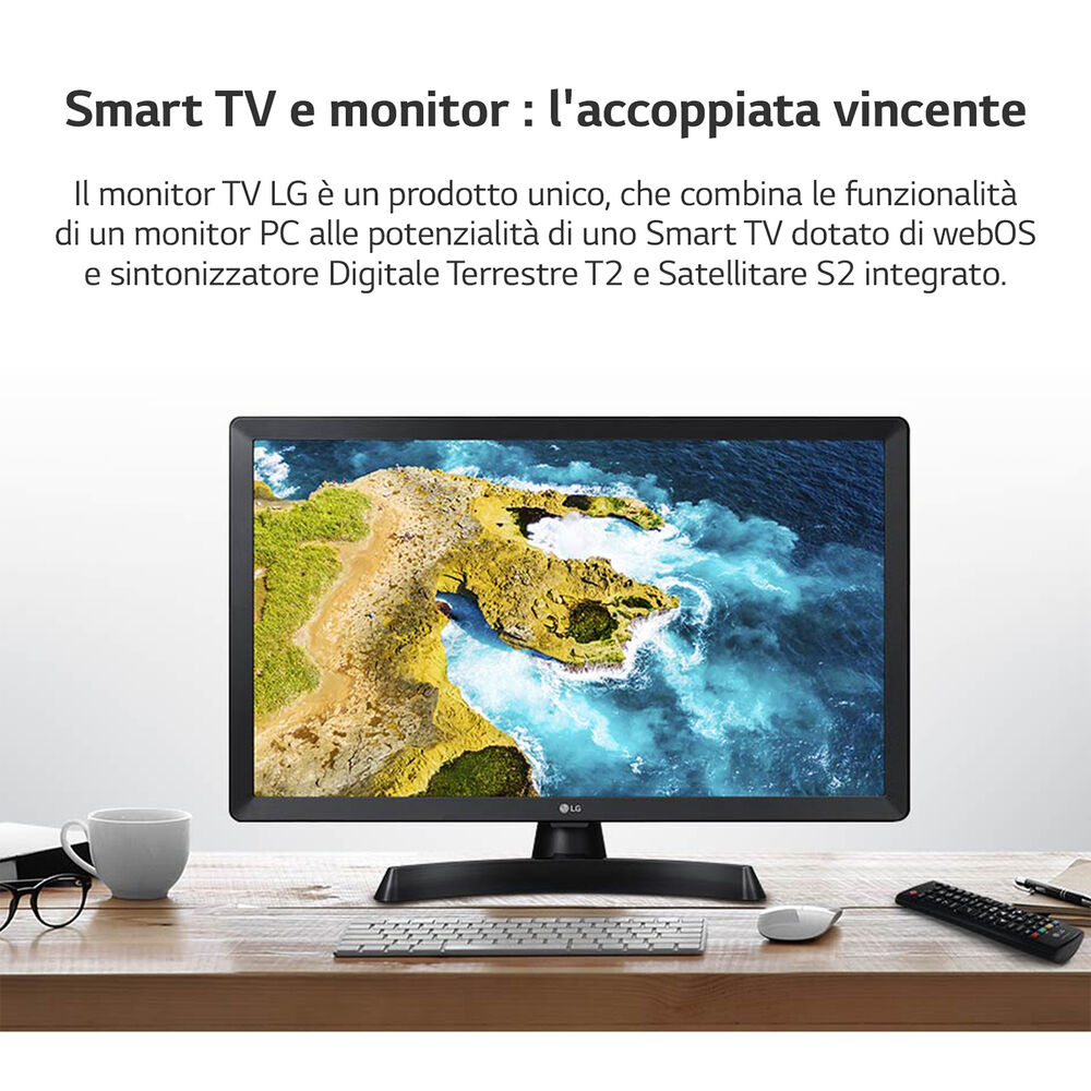24TQ510S Monitor TV smart MONITOR LED, 23,6 pollici, HD, No, image number 2