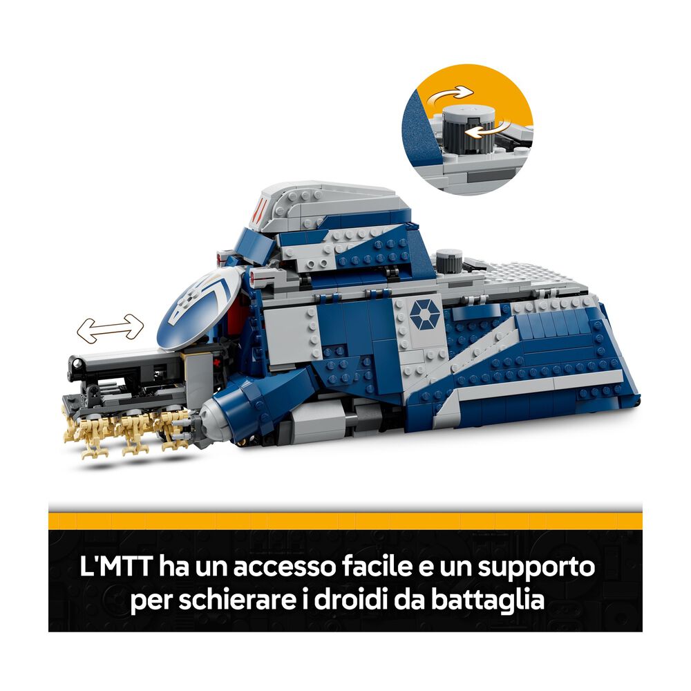 COSTRUZIONI LEGO Star Wars&trade; MTT&trade; separatista Battaglia di Felucia-75435 - PRMG GRADING OOCN - 15%, image number 9