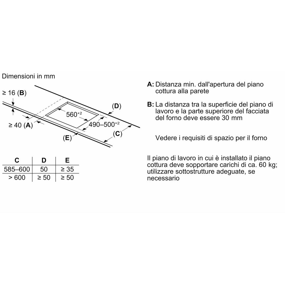 BOSCH PVS645HB1E PIANO COTTURA A INDUZIONE, 4 zone di cottura, dimensioni: L 58,3 cm, P 51,3 cm, piano in Vetroceramica, Nero  - PRMG GRADING ROAN - 5%, image number 9