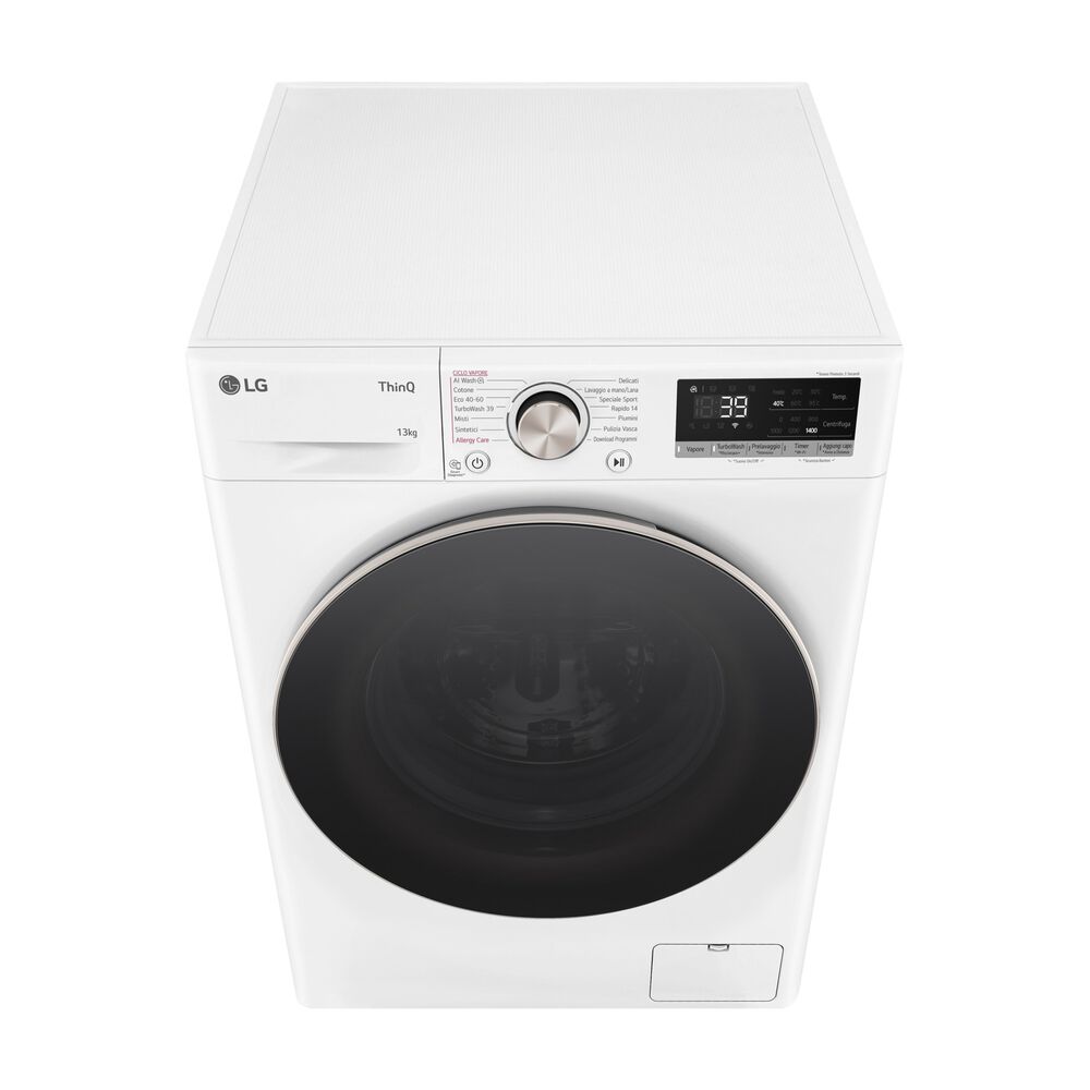 F4R7013TSWG AI DD LAVATRICE, Caricamento frontale, 13 kg, 14 programmi, Profondit&agrave; 61,5 cm, Giri 1360 rpm, Bianca, livello rumorosit&agrave; centrifuga 72 dB(A), Classe A - PRMG GRADING ROBN - 10%, image number 9