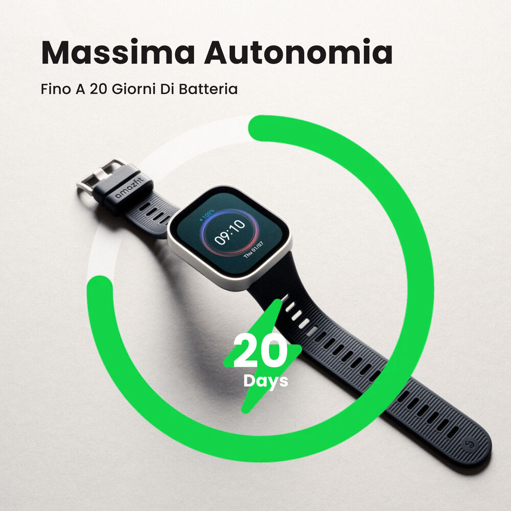 SMARTWATCH AMAZFIT BIP MAX, SILVER - PRMG GRADING OOCN - 15%, image number 3