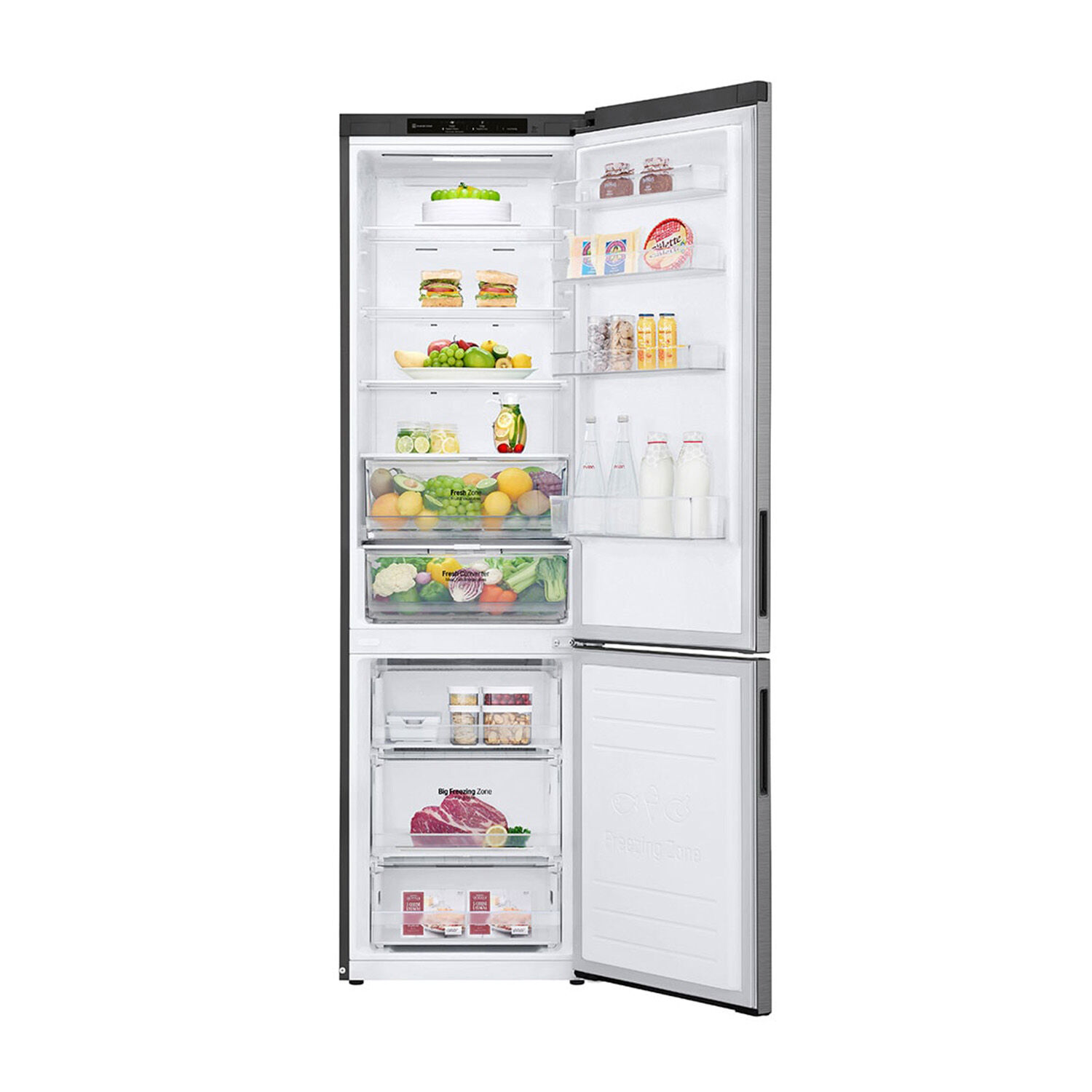Frigorifero LG Combinato No Frost 465L - Intelligente, Con Wi-Fi E Apertura Porte A Filo
