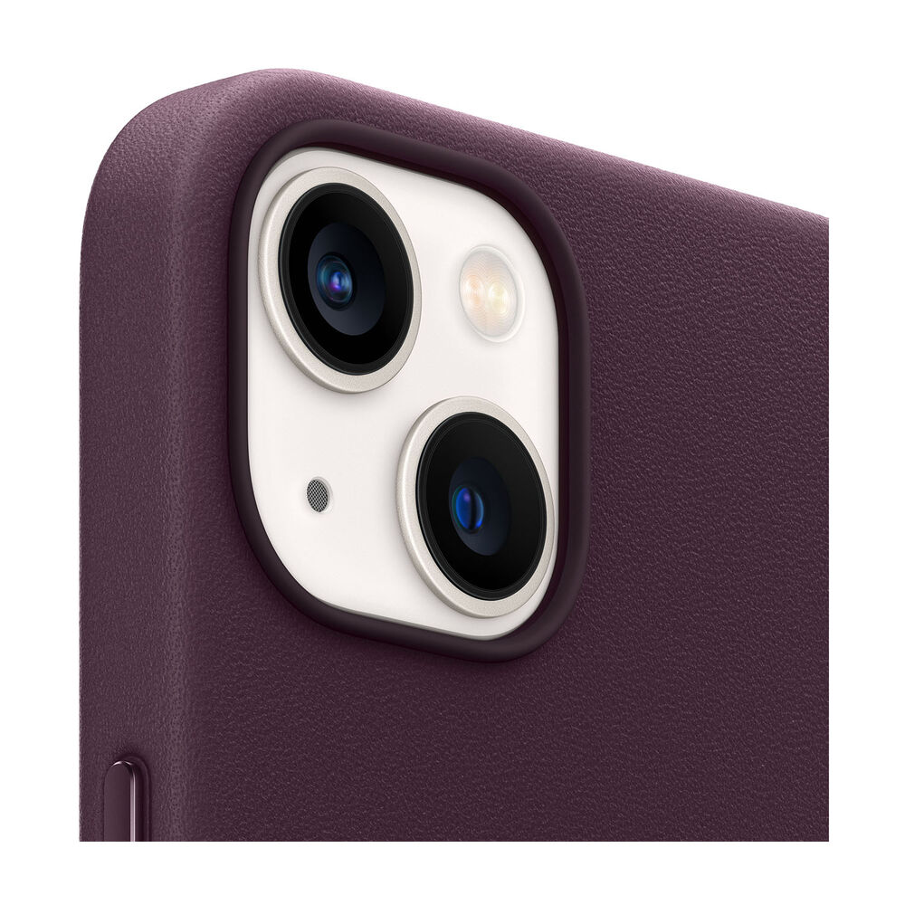 Custodia MagSafe in pelle per iPhone 13 - Ciliegia scuro , image number 2