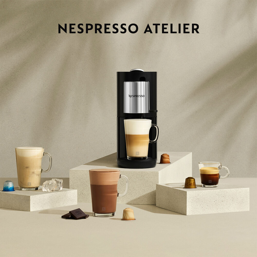 Nespresso Atelier XN8908K MACCHINA CAFFÈ CAPSULE, Nero, image number 5