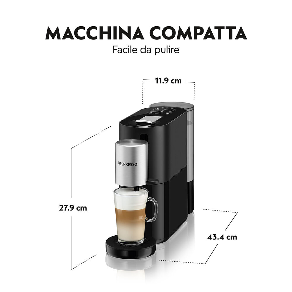 Nespresso Atelier XN8908K MACCHINA CAFF&Egrave; CAPSULE, Nero, image number 2