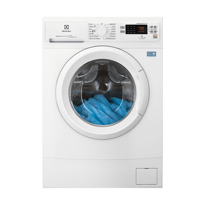 ELECTROLUX EW6S526A LAVATRICE, Caricamento frontale, 6 kg, 14 programmi, Profondit&agrave; 37,8 cm, Giri 1200 rpm, Bianco, livello rumorosit&agrave; centrifuga 74 dB(A), Classe A - PRMG GRADING ROBN - 10%