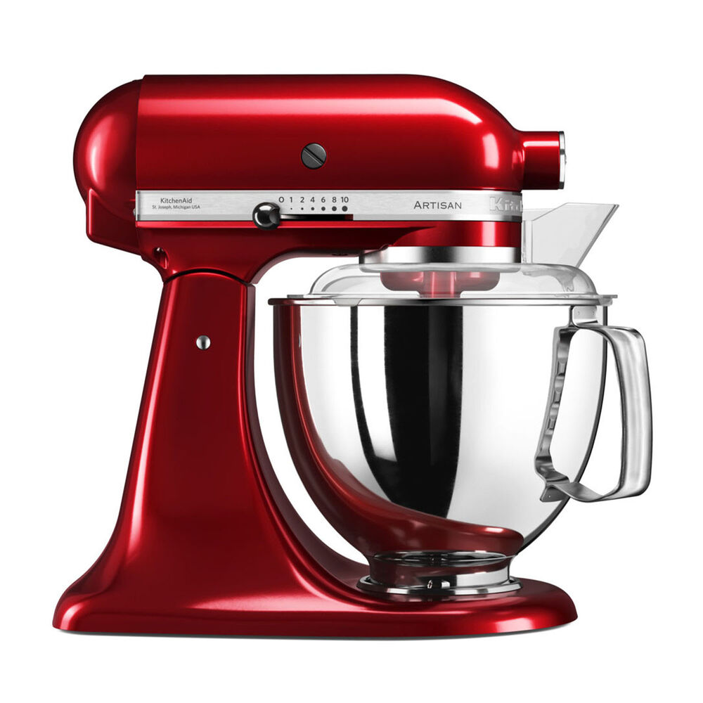  IMPASTATRICE PLANETARIA KITCHENAID 5KSM175PSECA, capacità della ciotola 4,8 l, 300 W, Rosso Mela Metallizzato, image number 0