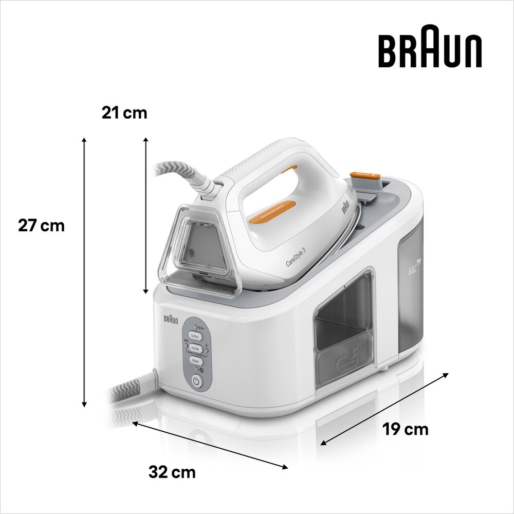 FERRO A CALDAIA BRAUN CareStyle 3 IS3132WH, image number 2