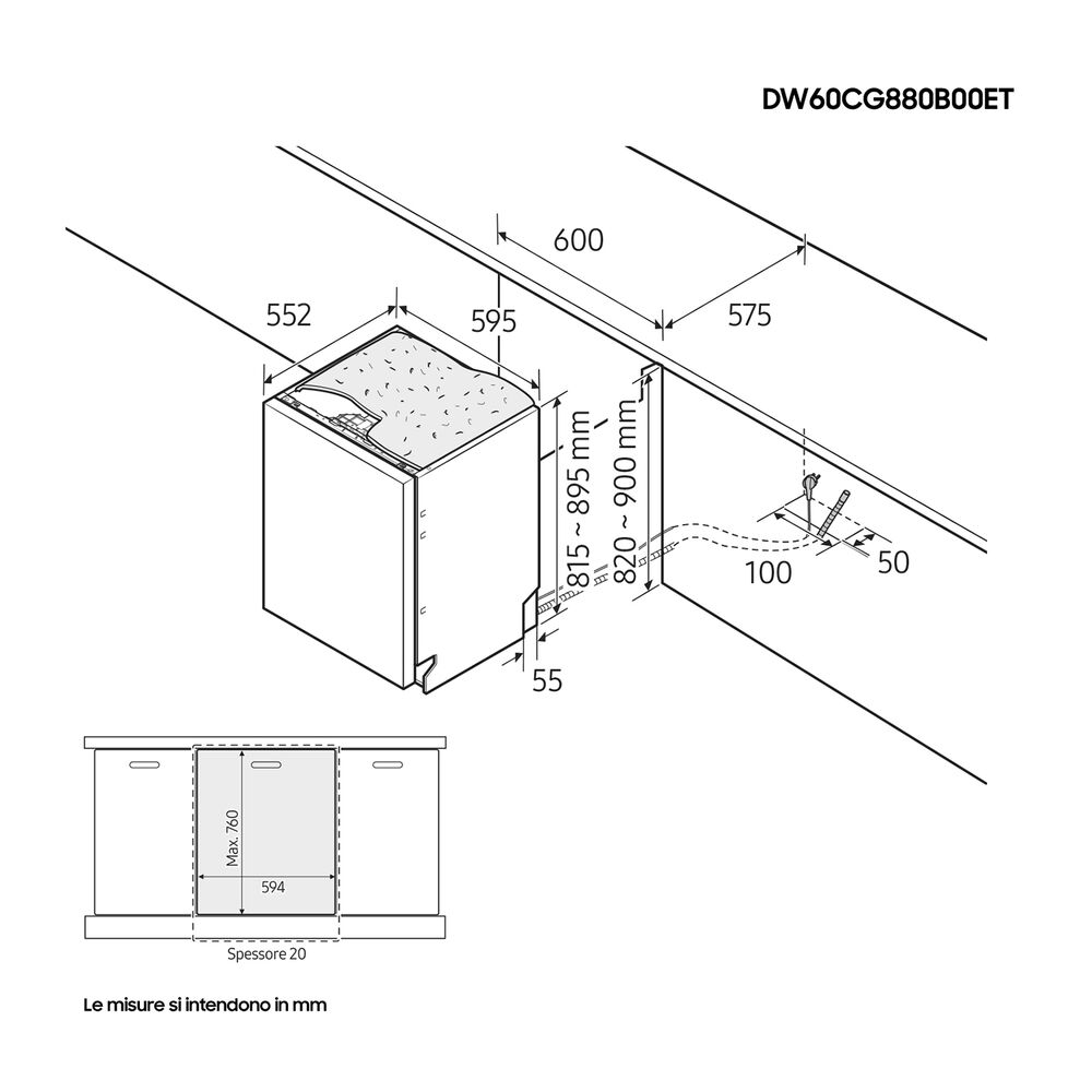 DW60CG880B00ET, image number 10