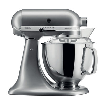  IMPASTATRICE PLANETARIA KITCHENAID 5KSM175PSECU, capacità della ciotola 4,8 l, 300 W, SILVER