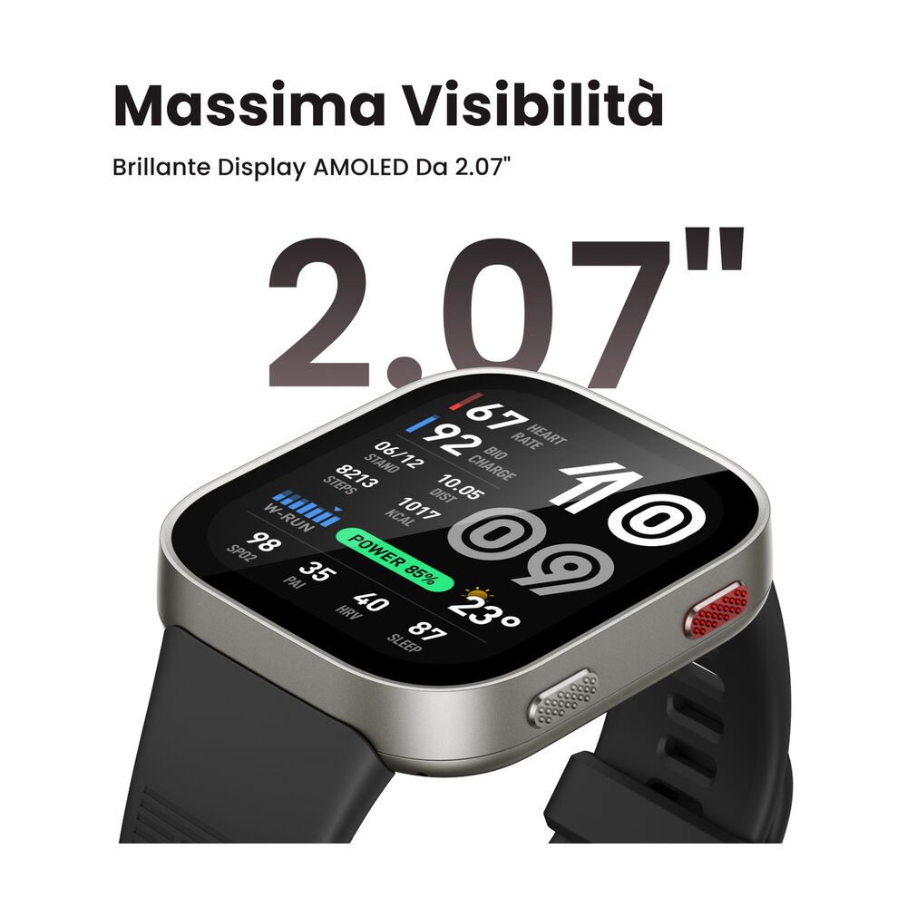 SMARTWATCH AMAZFIT BIP MAX, SILVER - PRMG GRADING OOCN - 15%, image number 1