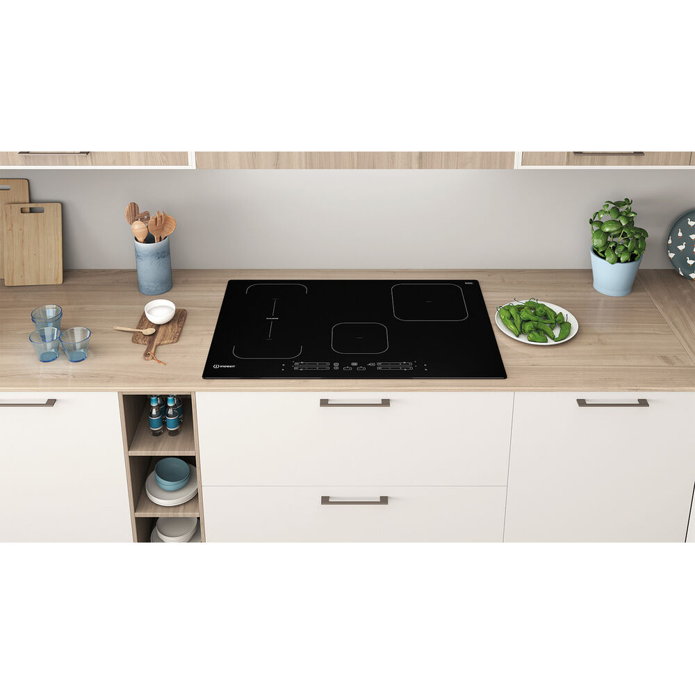  PIANO COTTURA INDESIT IB 21B77 NE, zone cottura 4, image number 2