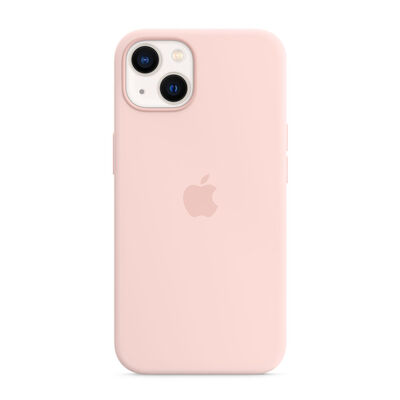 Custodia MagSafe in silicone per iPhone 13 - Rosa creta