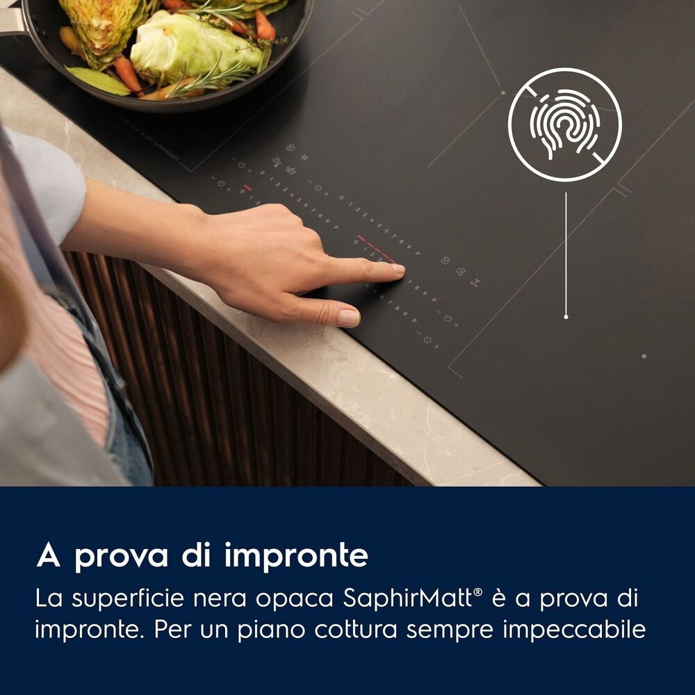 KIS82453IZ PIANO COTTURA A INDUZIONE, 4 zone di cottura, dimensioni: L 77 cm, P 51 cm, piano in Vetroceramica, Nero - PRMG GRADING ROBN - 10%, image number 3