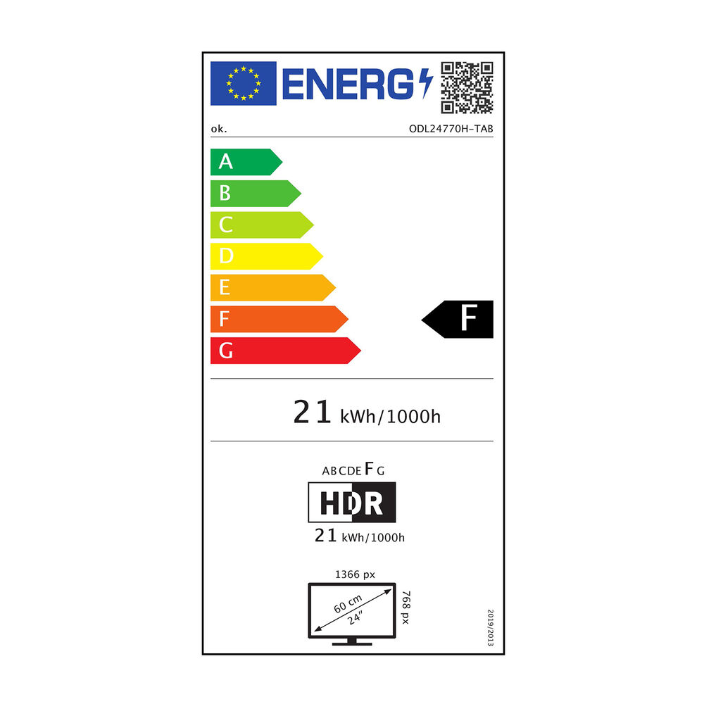 ODL24770H-TAB TV LED, 24 pollici, HD, No, image number 4
